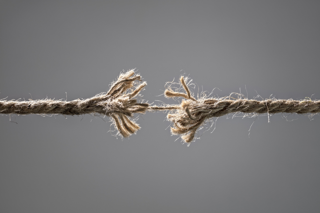Leaving a corporate job, frayed rope